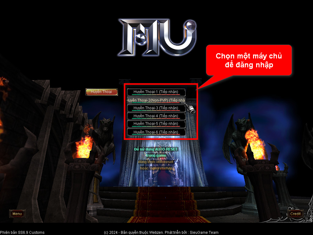 Chức năng chính của Game MU Quyền Lực